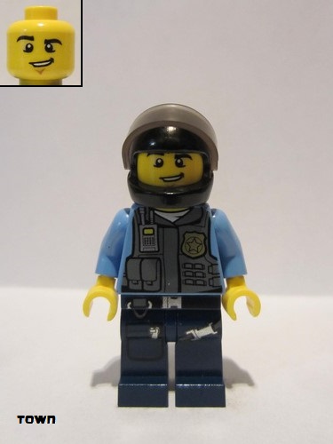 lego 2013 mini figurine cty0357 Police