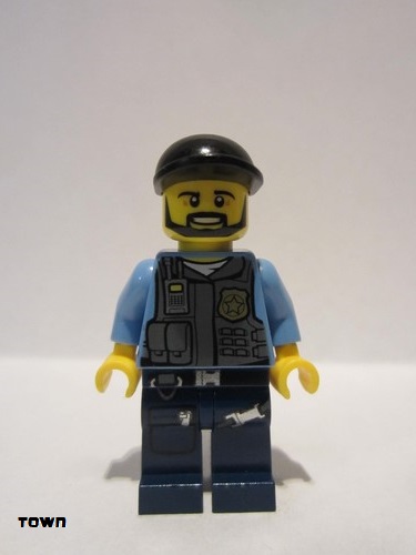 lego 2013 mini figurine cty0360a Police