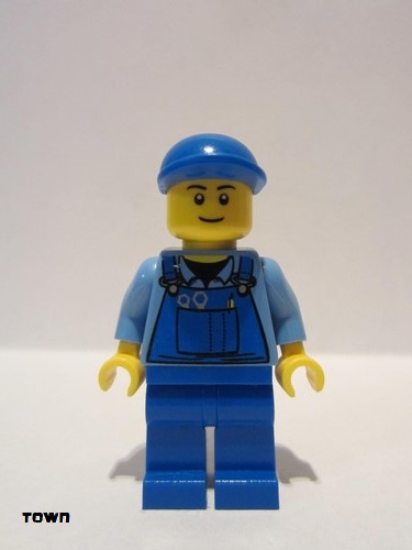 lego 2013 mini figurine cty0367 Citizen