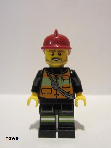 lego 2013 mini figurine cty0369 Fire