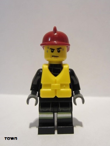 lego 2013 mini figurine cty0372 Fire