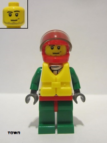 lego 2013 mini figurine cty0374 Octan