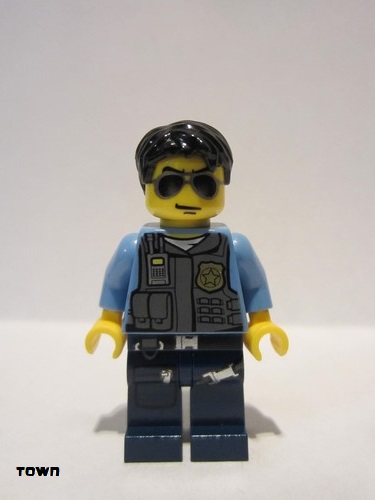 lego 2013 mini figurine cty0376 Police