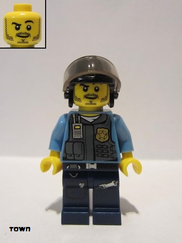 lego 2013 mini figurine cty0377 Police