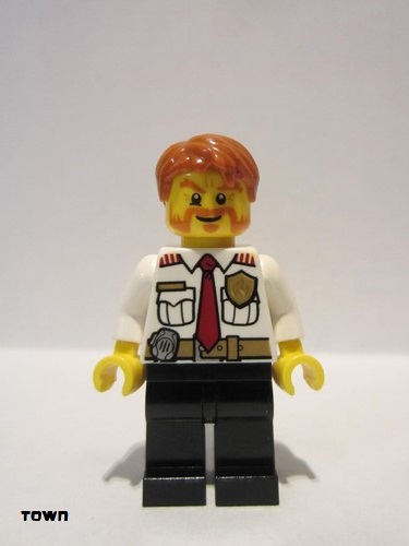 lego 2013 mini figurine cty0380 Fire Chief