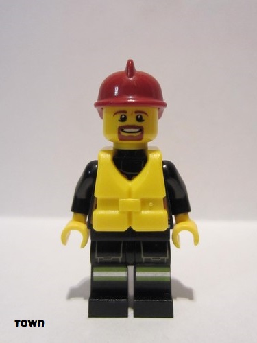 lego 2013 mini figurine cty0382 Fire