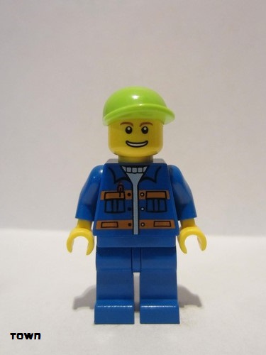 lego 2013 mini figurine cty0388 Citizen