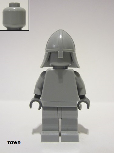 lego 2013 mini figurine cty0400 City Knight Statue  