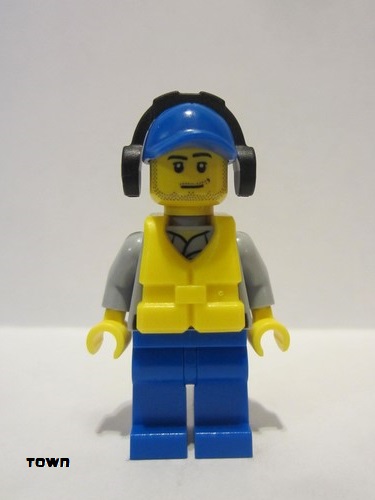 lego 2013 mini figurine cty0418 Coast Guard City - Crew Member