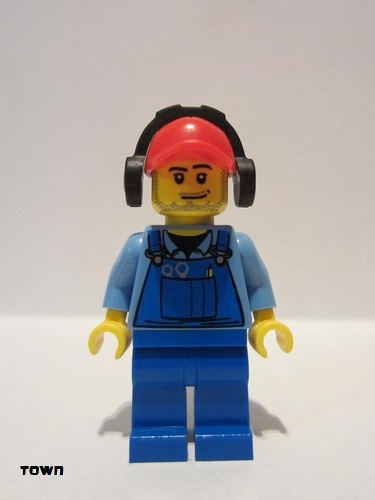 lego 2013 mini figurine cty0421 Cargo Worker