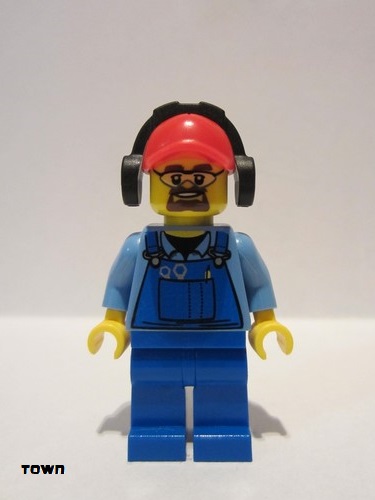 lego 2013 mini figurine cty0422 Cargo Worker