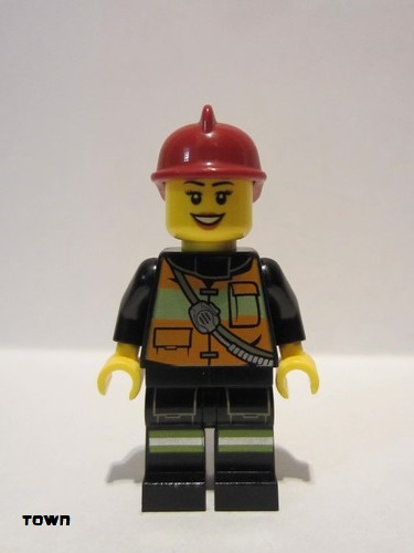 lego 2013 mini figurine cty0434 Fire