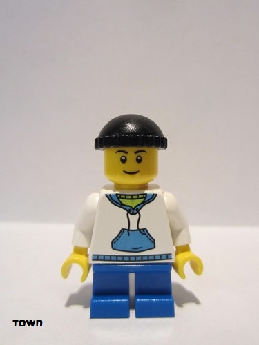 lego 2013 mini figurine cty0438 Citizen