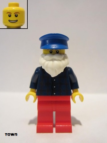 lego 2013 mini figurine cty0442 Citizen