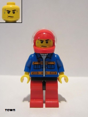 lego 2013 mini figurine cty0533 Citizen