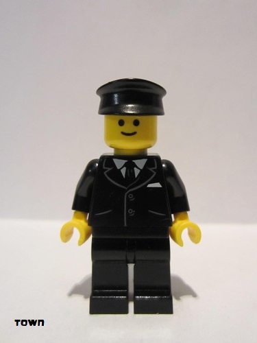 lego 2013 mini figurine twn177a Chauffeur