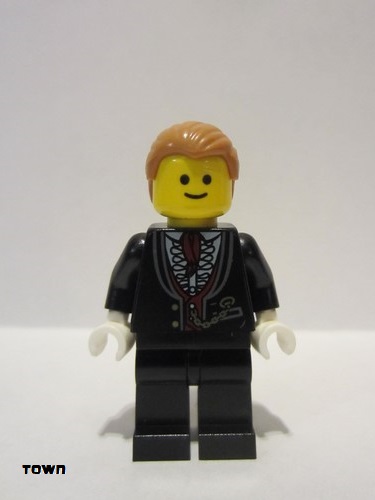 lego 2013 mini figurine twn181 Male Guest  