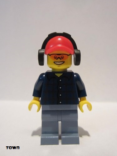 lego 2014 mini figurine cty0466 Citizen