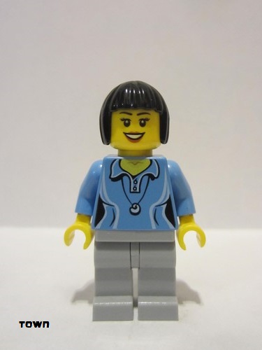 lego 2014 mini figurine cty0472 Citizen