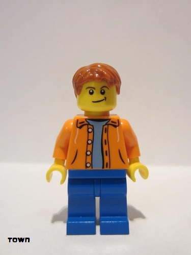 lego 2014 mini figurine cty0473 Citizen