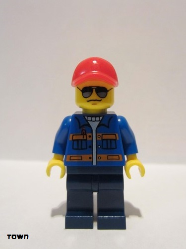 lego 2014 mini figurine cty0500 Citizen