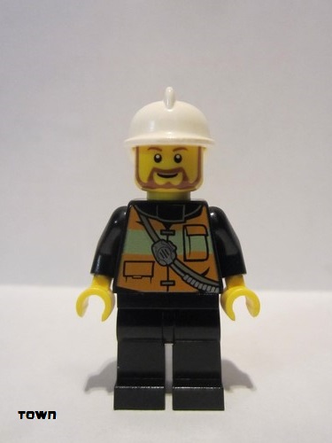 lego 2014 mini figurine cty0507 Fire