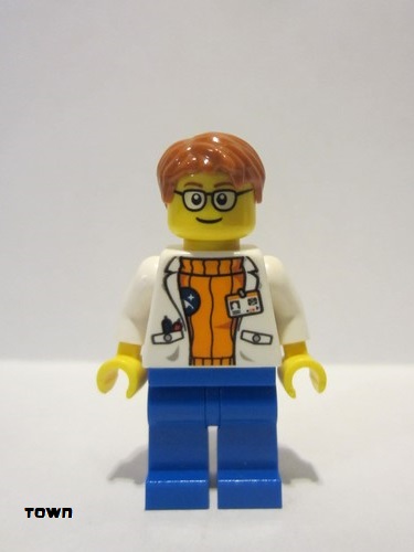 lego 2014 mini figurine cty0552 Arctic Scientist