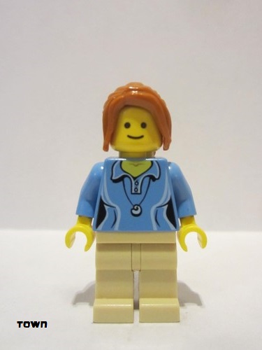 lego 2014 mini figurine twn189 Citizen