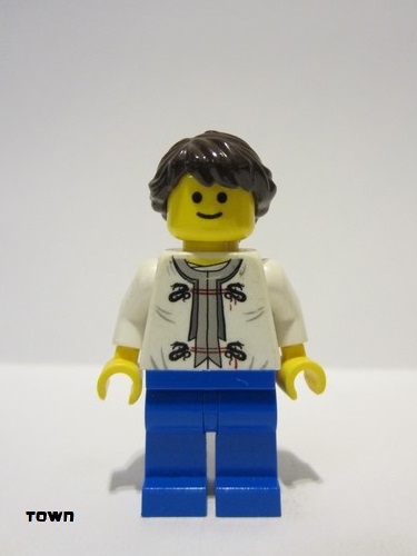 lego 2014 mini figurine twn193 Artist Female 