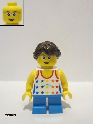 lego 2014 mini figurine twn204 Citizen