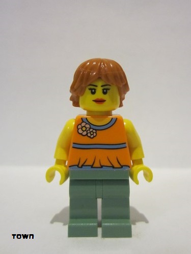 lego 2014 mini figurine twn206 Citizen