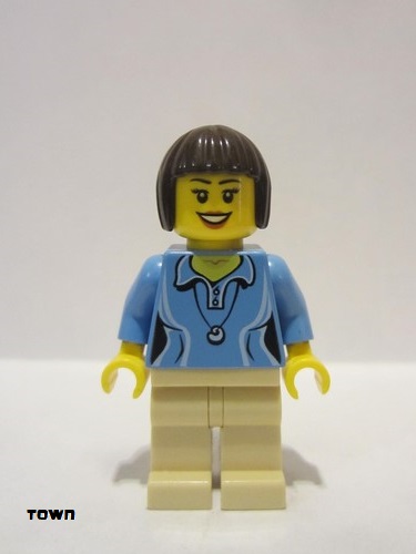 lego 2014 mini figurine twn207 Citizen