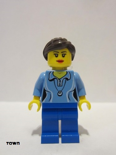 lego 2014 mini figurine twn213 Citizen