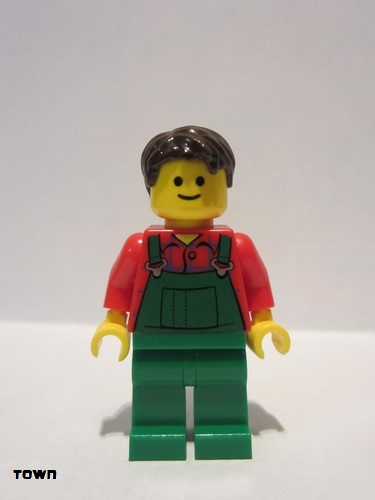 lego 2015 mini figurine cty0521 Farmer