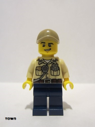 lego 2015 mini figurine cty0523 Swamp Police - Officer
