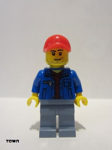 lego 2015 mini figurine cty0546 Citizen