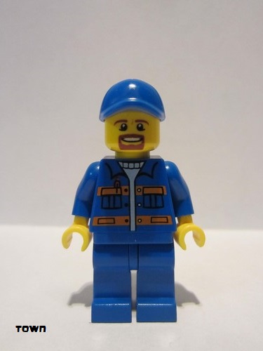 lego 2015 mini figurine cty0556 Citizen