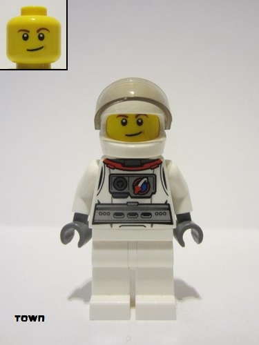 lego 2015 mini figurine cty0569 Test Plane Pilot  