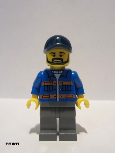 lego 2015 mini figurine cty0576 Citizen