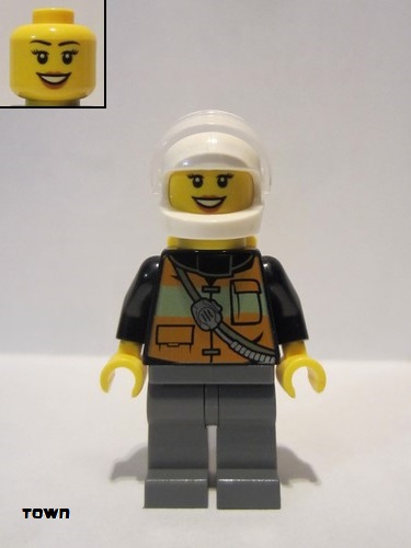 lego 2015 mini figurine cty0588 Fire