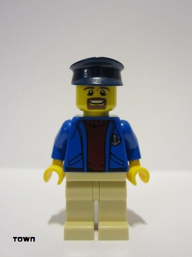 lego 2015 mini figurine cty0597 Deep Sea Captain  