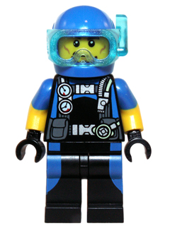 lego 2015 mini figurine cty0617 Scuba Diver