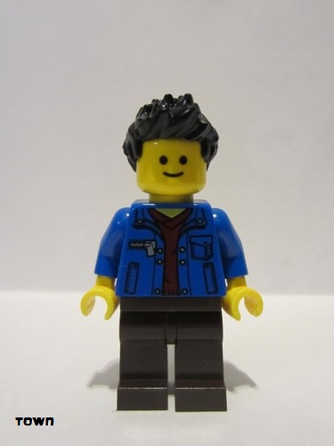 lego 2015 mini figurine twn218 Dart Player  