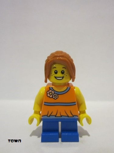 lego 2015 mini figurine twn238 Girl