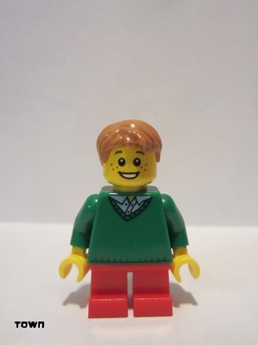 lego 2015 mini figurine twn242 Boy