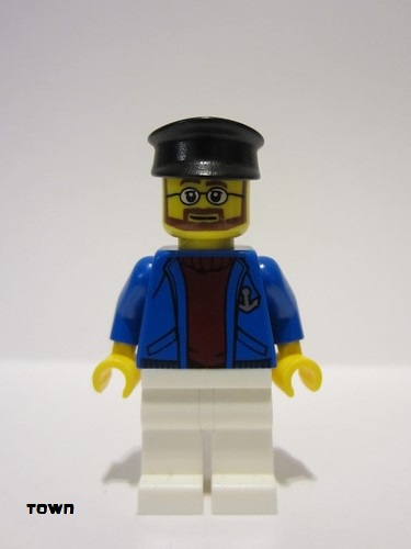 lego 2016 mini figurine cty0622 Ferry Captain  