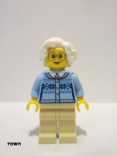 lego 2016 mini figurine cty0660 Grandmother