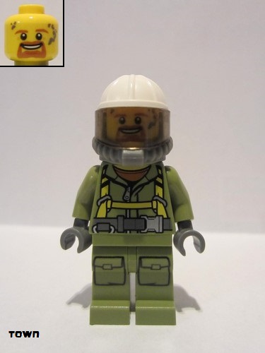 lego 2016 mini figurine cty0685 Volcano Explorer