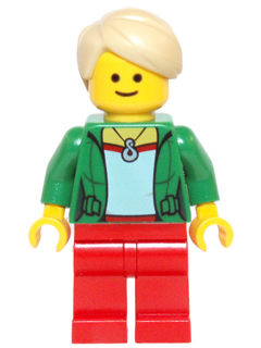 lego 2016 mini figurine twn248 Bank Teller