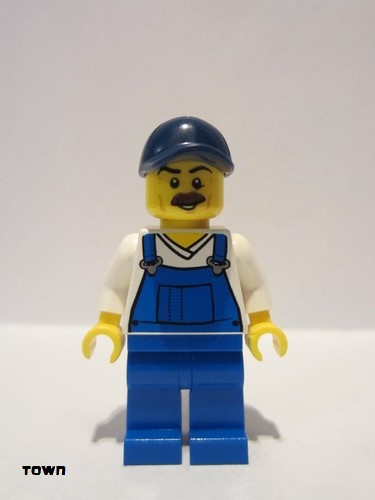 lego 2017 mini figurine cty0765 Beach Janitor